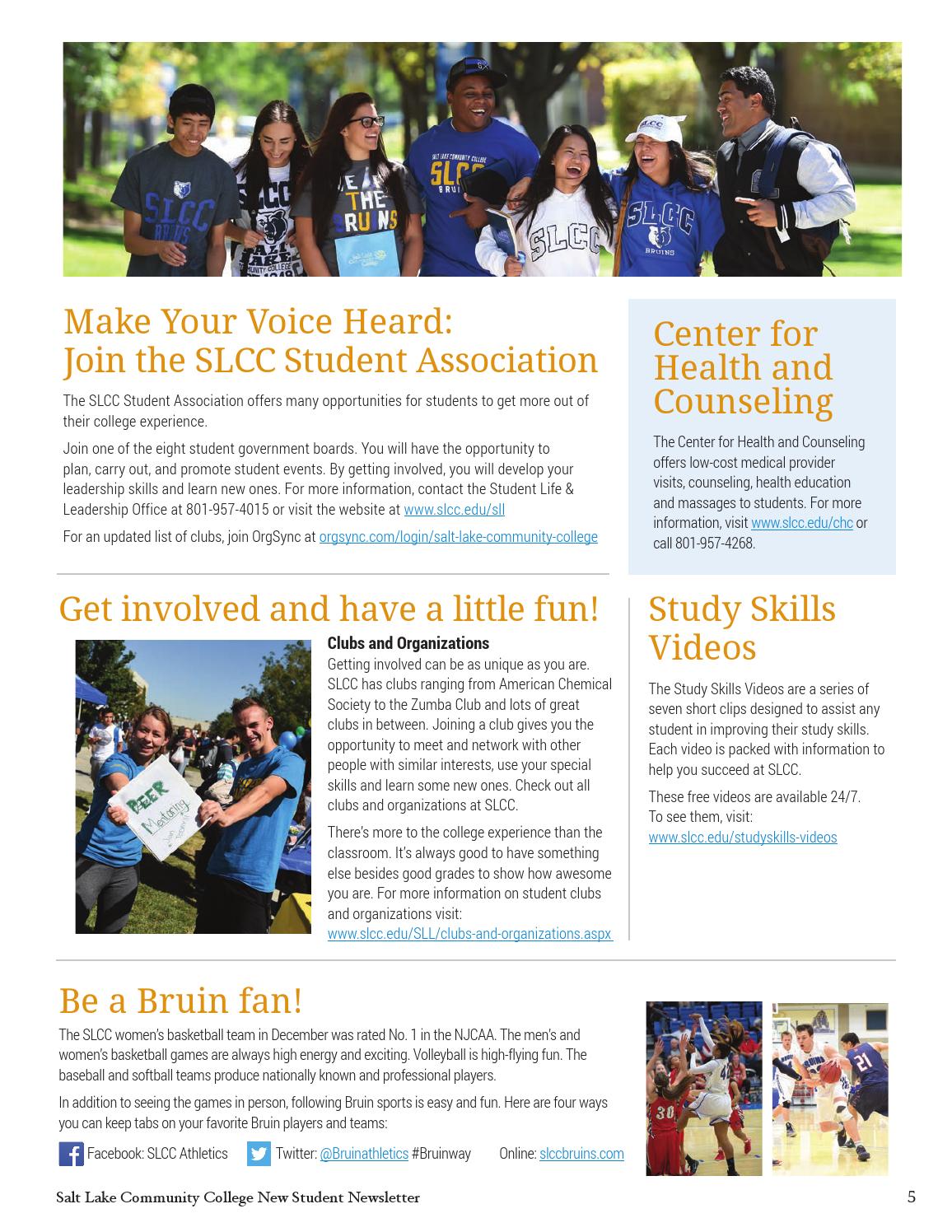 SLCC New student 2016 by Salt Lake Community College Issuu