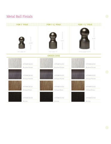 Drapery Hardware 家具产品集 × Workbook 第 20 页