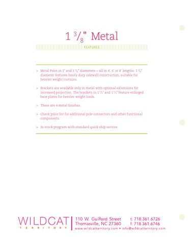 Drapery Hardware 家具产品集 × Workbook 第 24 页