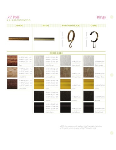 Drapery Hardware 家具产品集 × Workbook 第 5 页