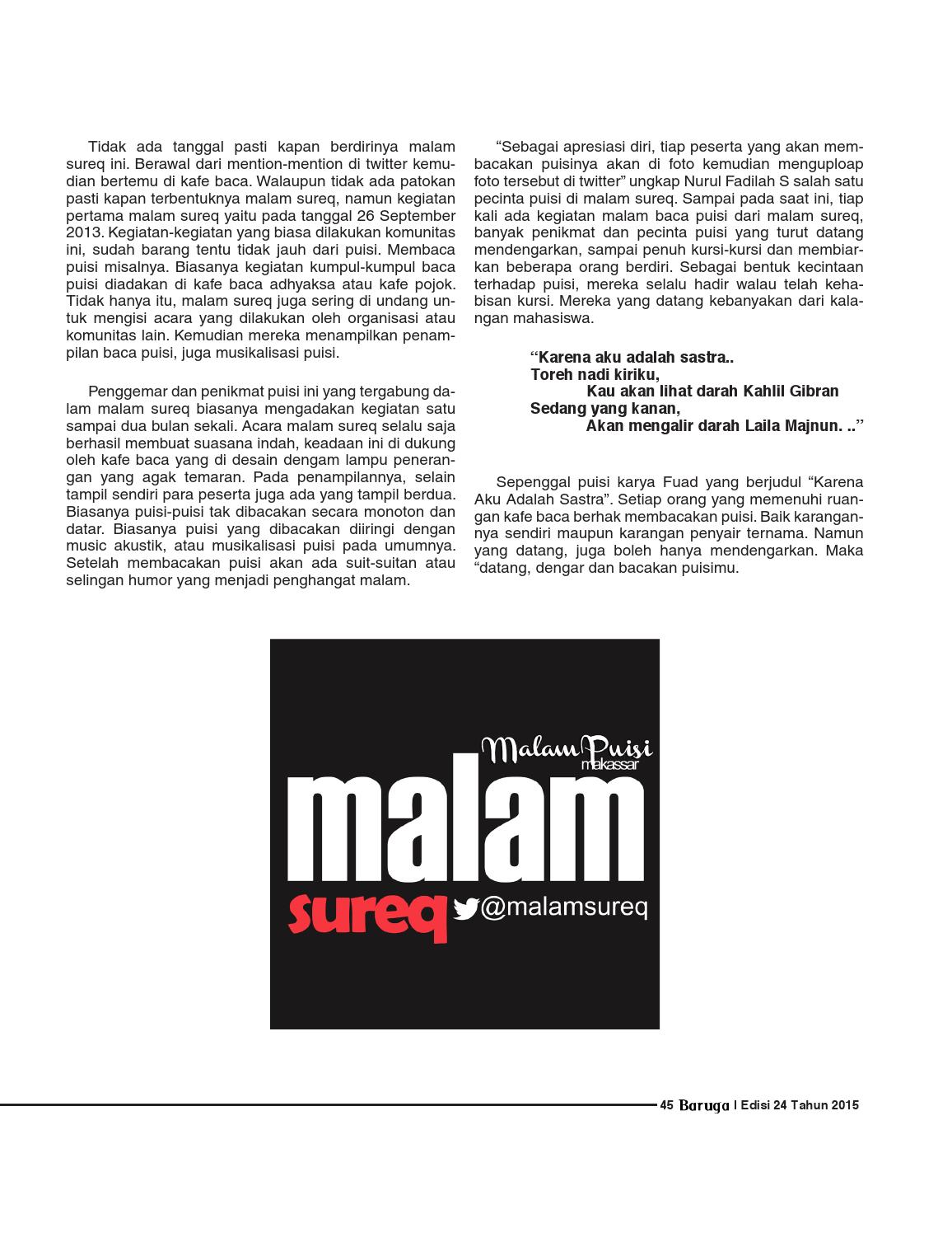 Puisi Laila Majnun - Kumpulan Puisi Nusantara