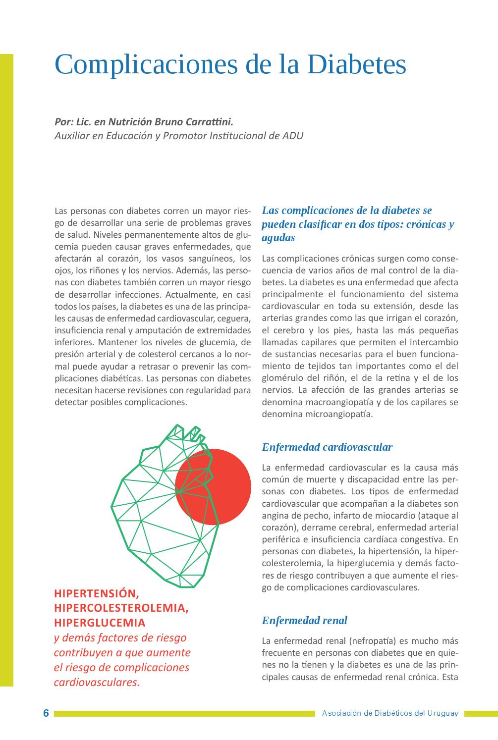 Hipertensión diabetes enfermedad cardiovascular