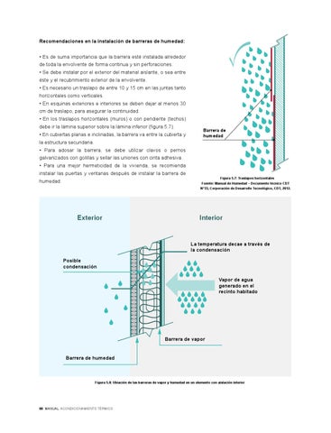 Manual de Acondicionamiento Térmico - Criterios de Intervención by CChC