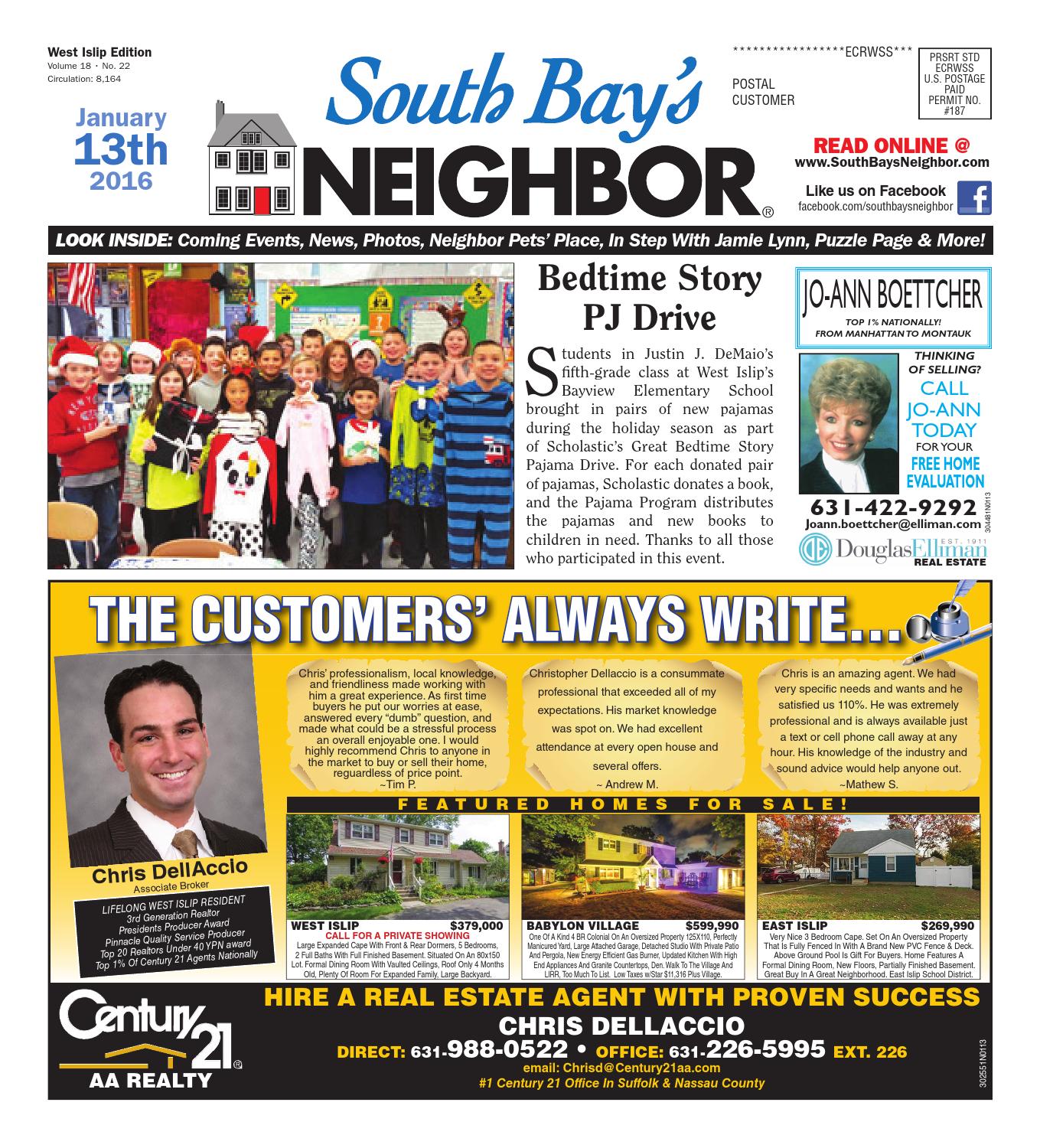 January 13, 2016 West Islip by Long Island Media Group Issuu