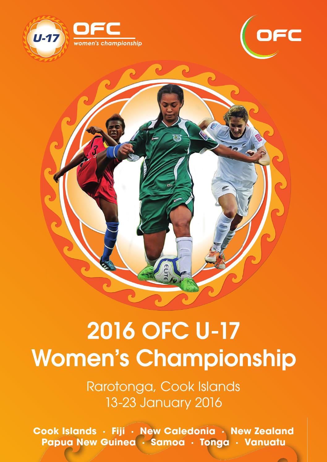 OFC U17 Womens Championship 2016 by OFCFootball Issuu