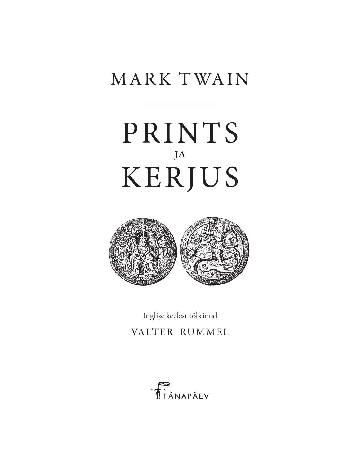 Prints ja kerjus issuu by Rahva Raamat Issuu