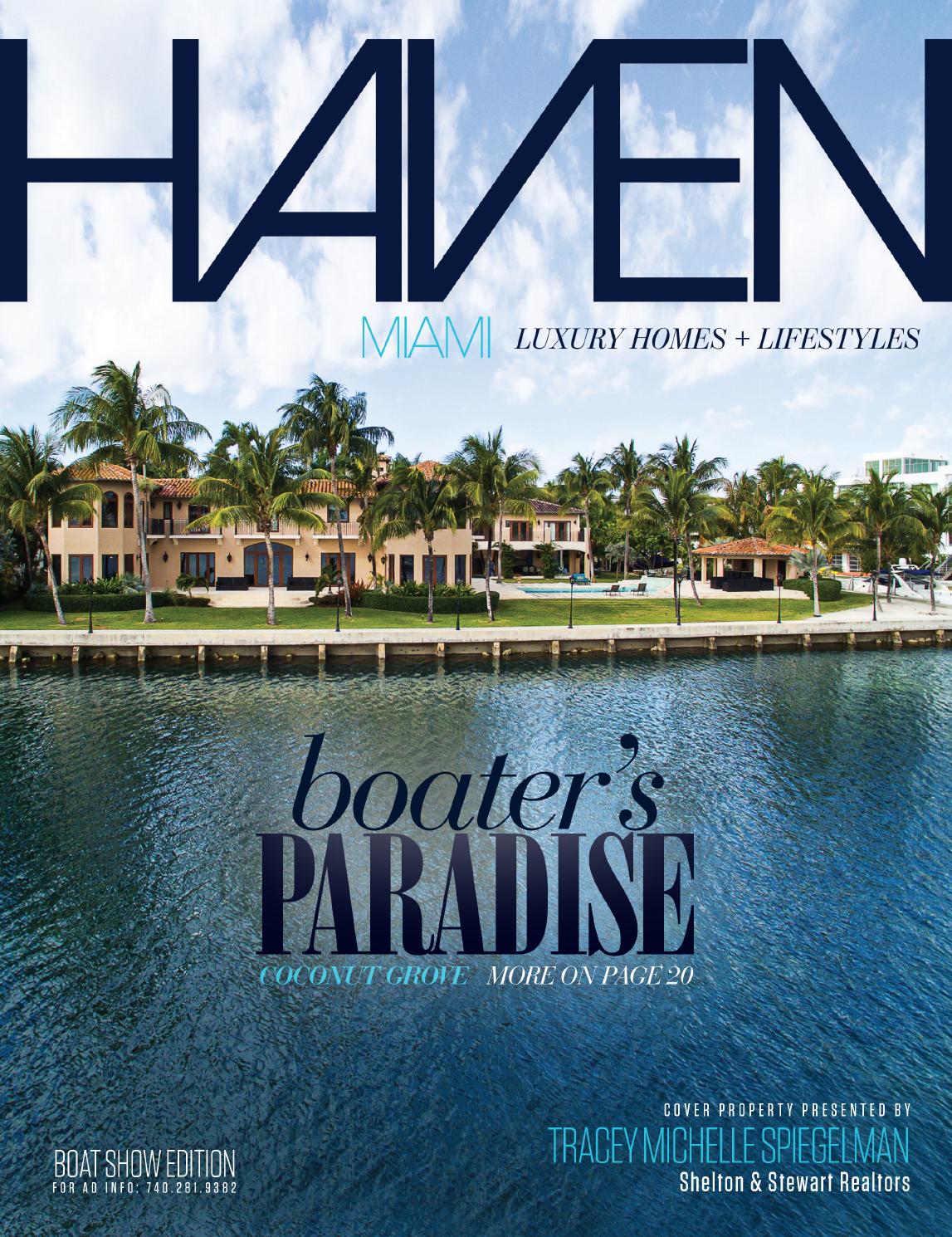 Haven Miami 02/16 Miami Boat Show Edition by Haven Miami Issuu
