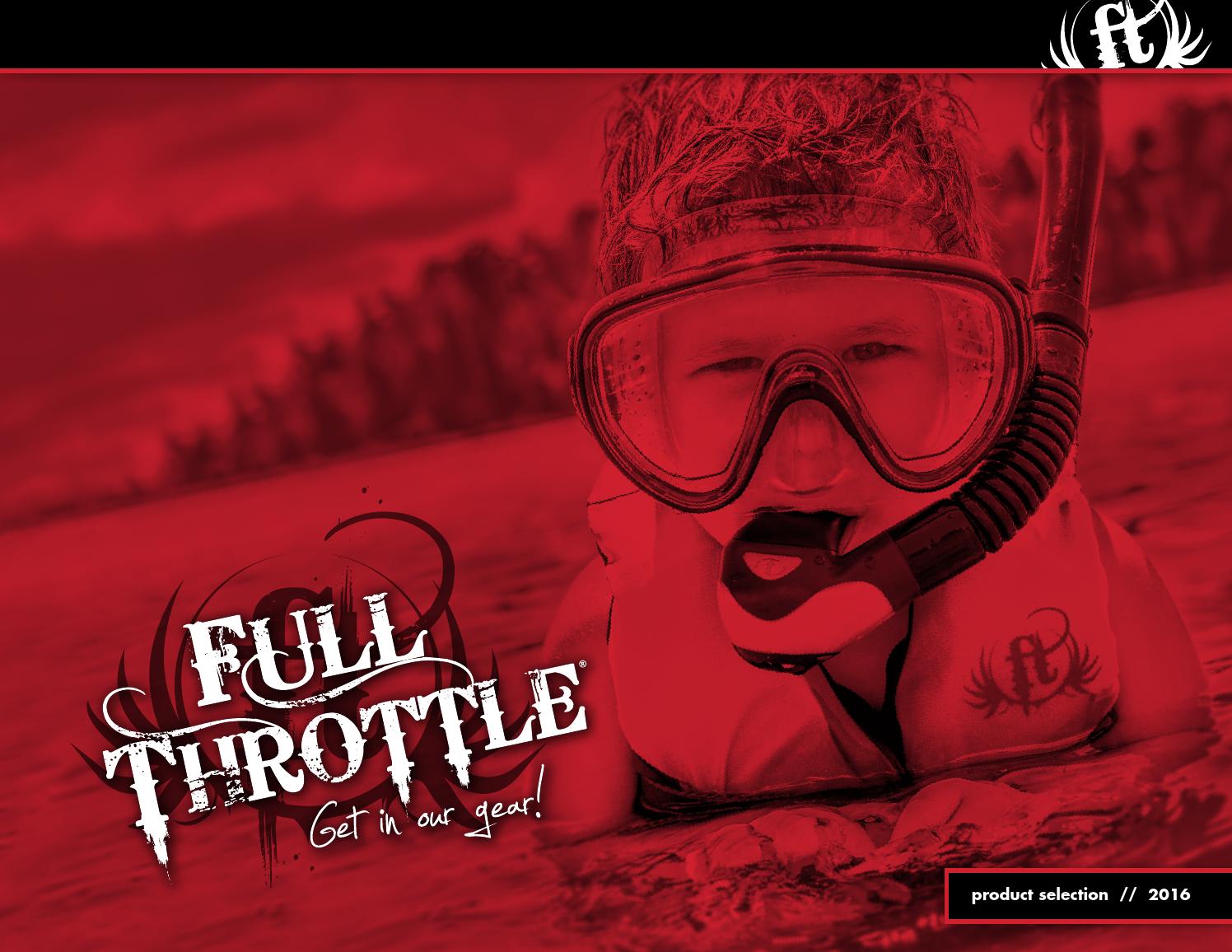 Blue//Black 112200-500-001-14 Full Throttle Child Watersports Vest