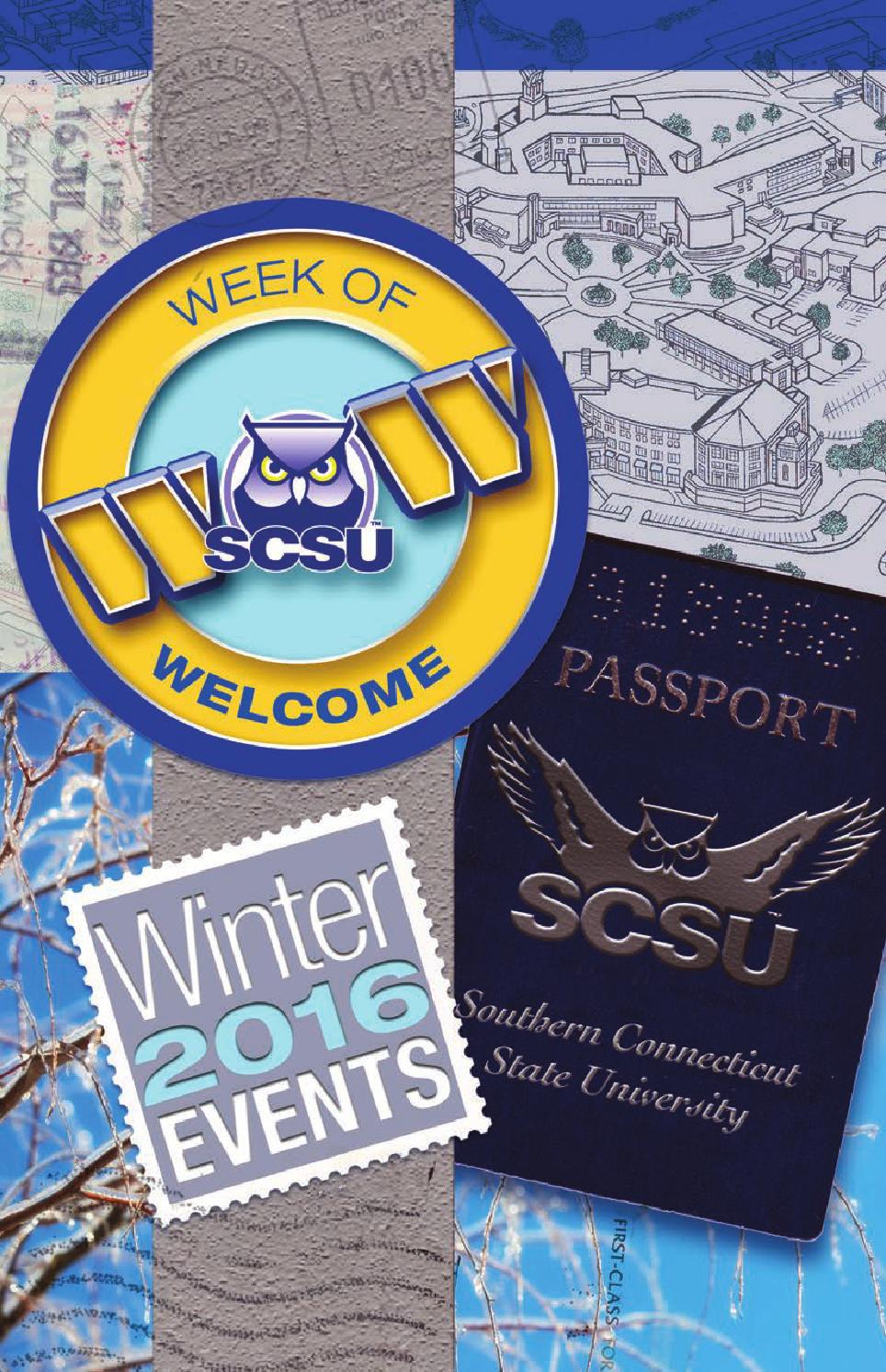 Week Of Welcome Winter 2016 By Southern Connecticut State