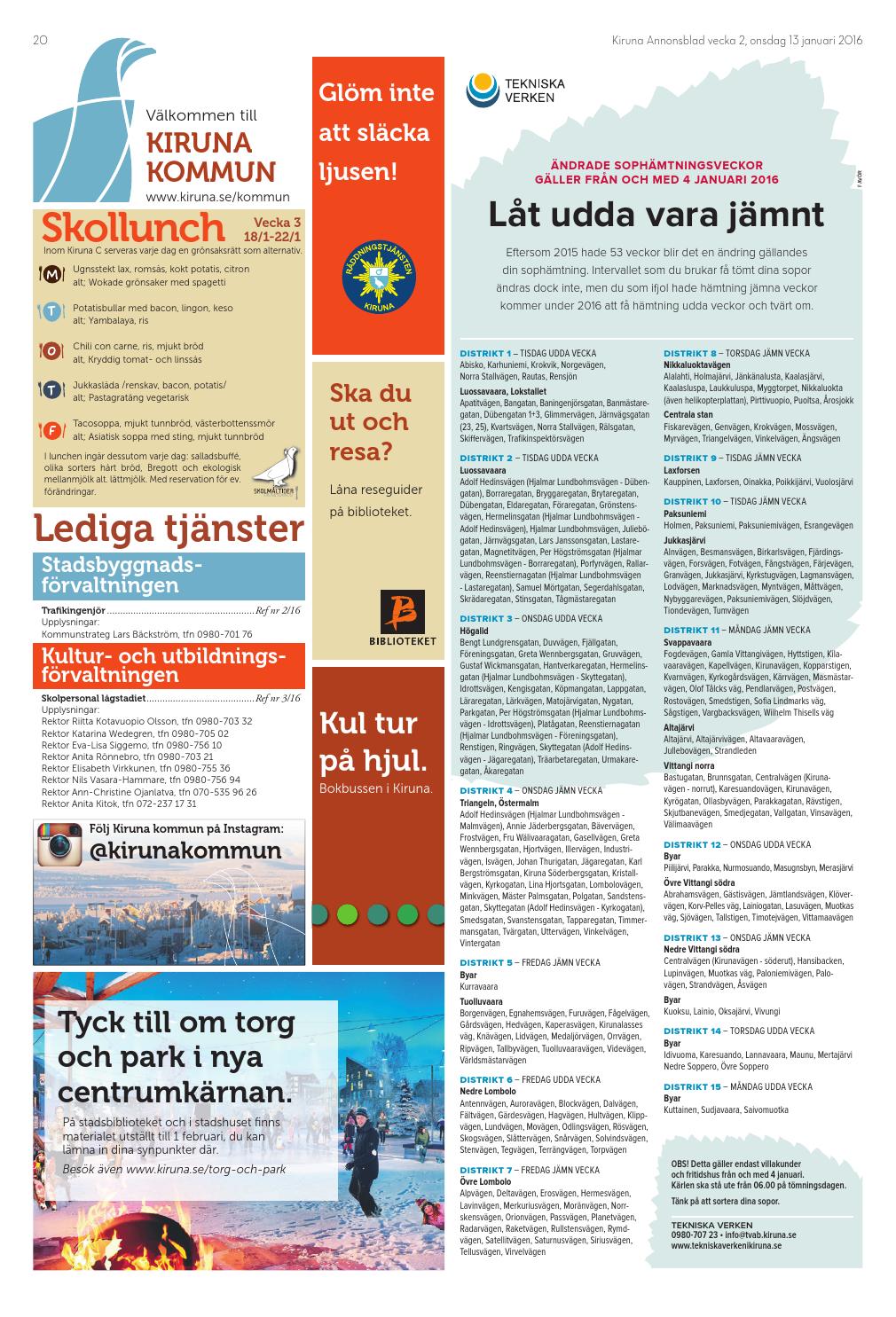 Kiruna Annonsblad By Svenska Civildatalogerna Ab Issuu