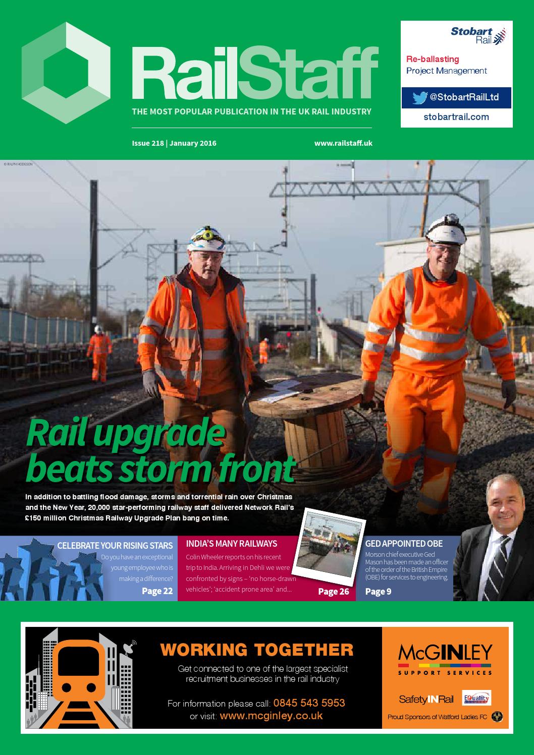 RailStaff January 2016 by Rail Media Issuu