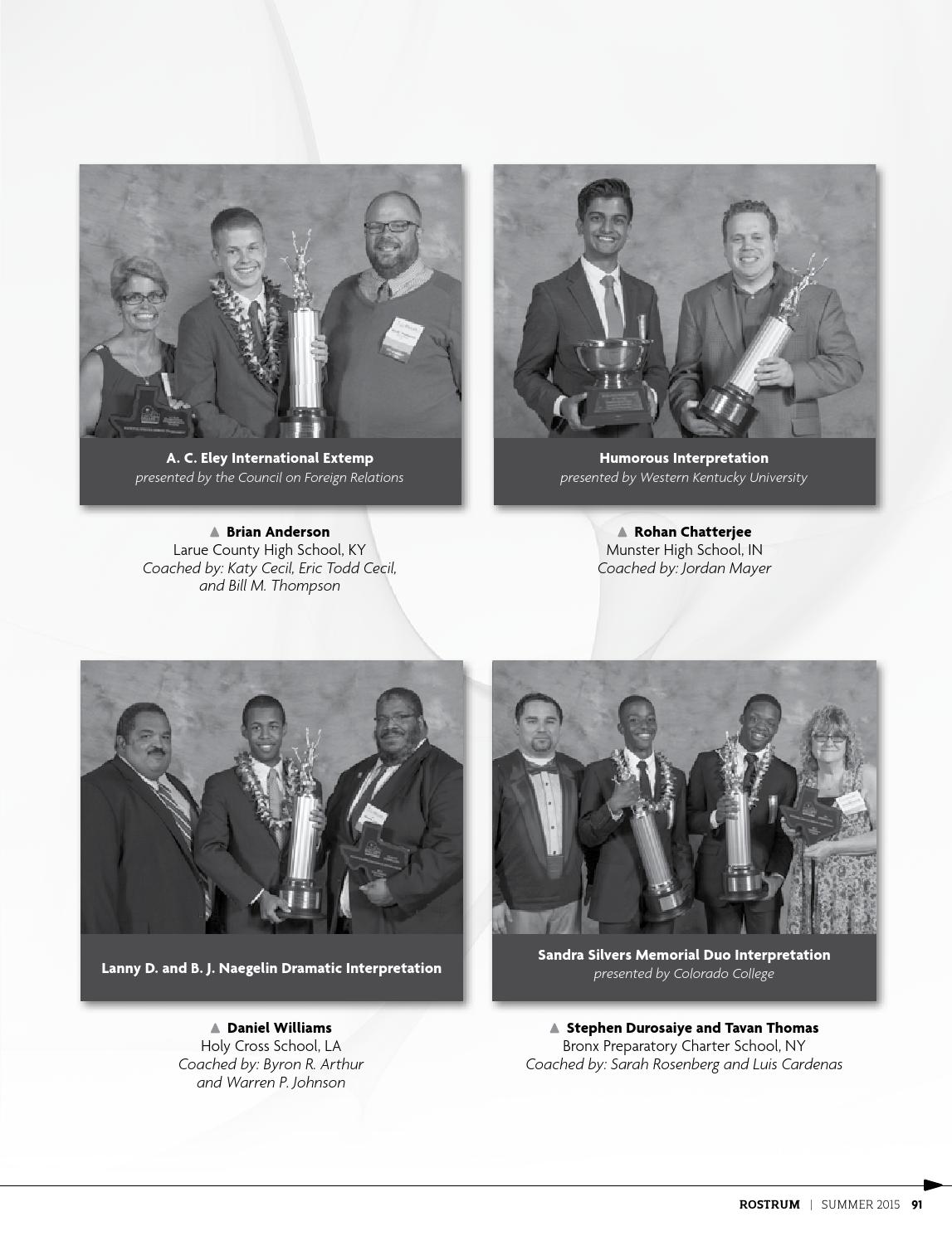 15 Summer Rostrum By Speech Debate Issuu