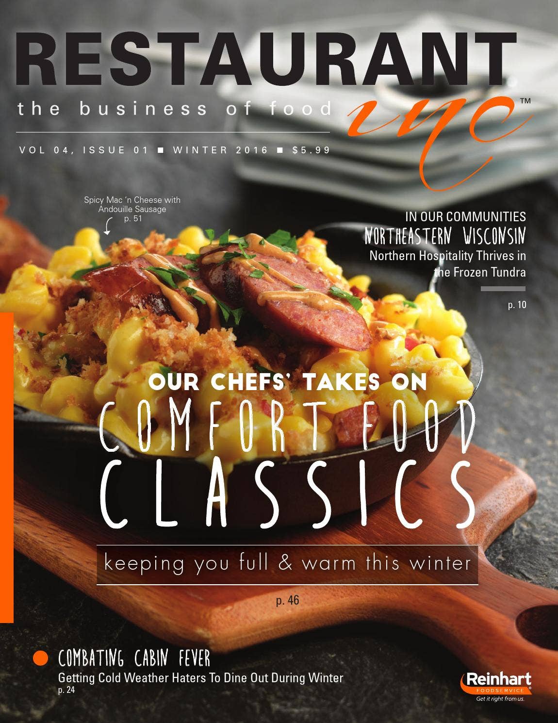 Restaurant Inc. Winter 2016 by Performance & Reinhart Foodservice