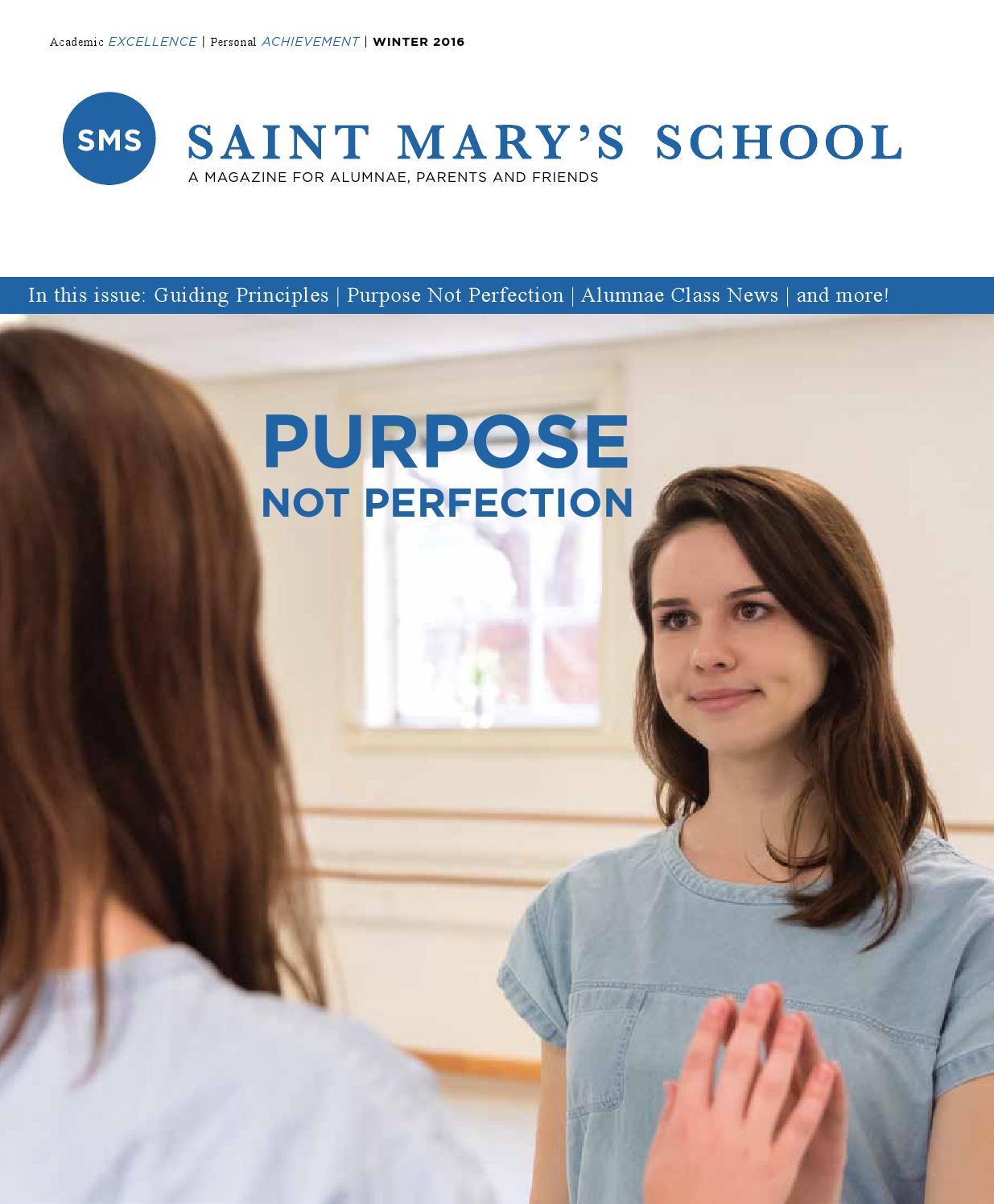 Saint Mary's School Alumnae Magazine