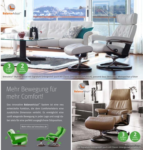 Perspektive Werbeagentur 家具目录 · Palmberger Stressless Prospekt 0116 第 5 页