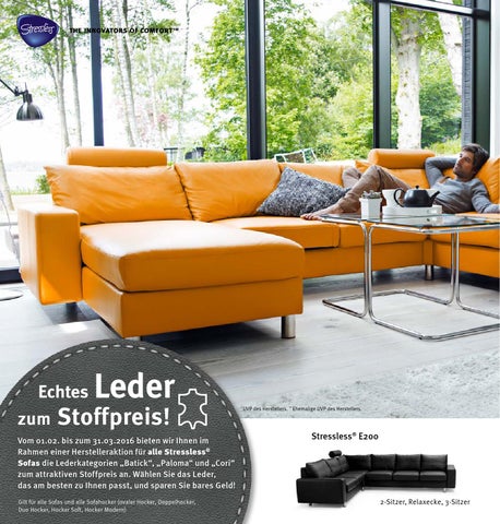 Perspektive Werbeagentur 家具目录 · Palmberger Stressless Prospekt 0116 第 8 页