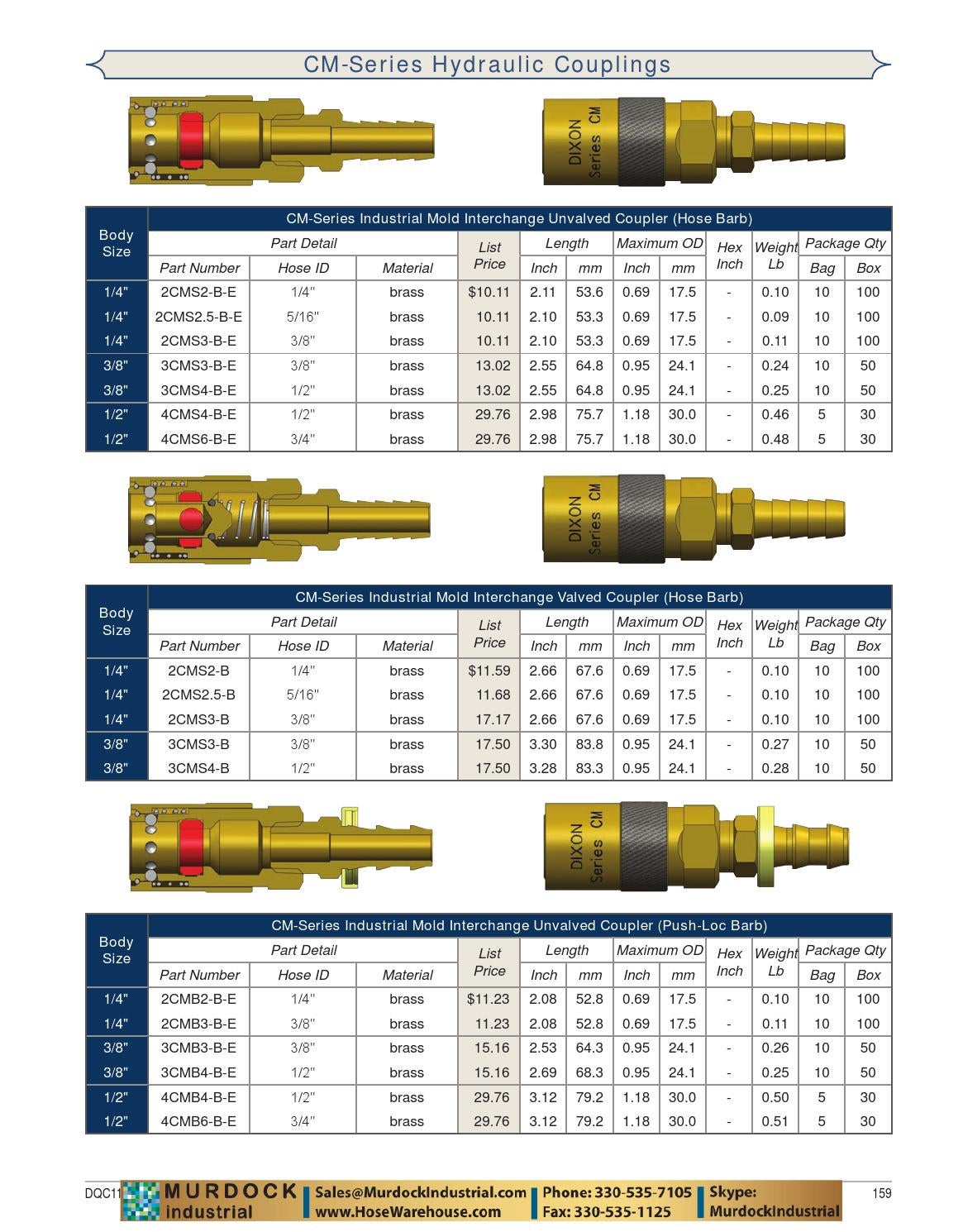 Dixon valve quick coupling disconnect catalog 2016 hosewarehouse by