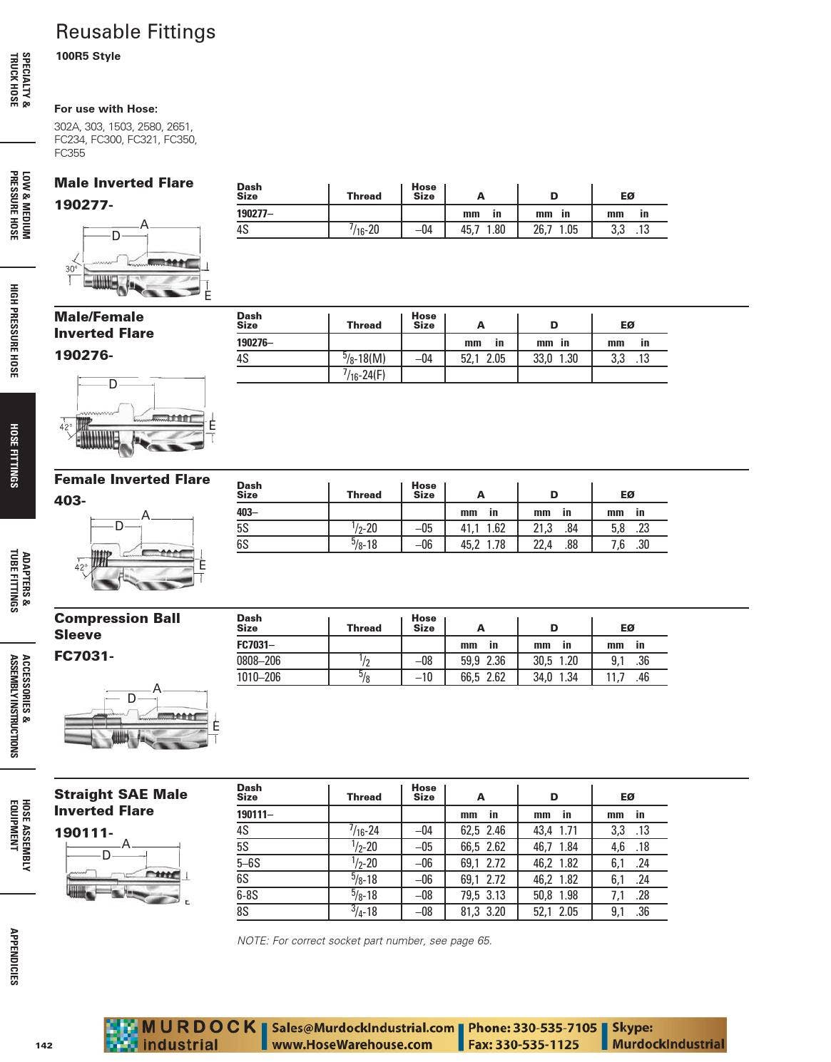 Eaton Aeroquip Master Catalog Hydraulic Hose Fittings Adapters Hose