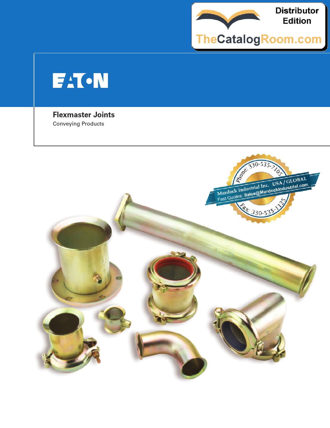 Eaton aeroquip catalog flexmaster joints fittings gaskets clamps