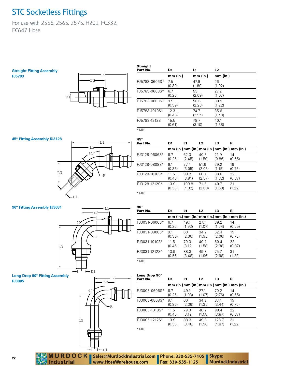 Eaton Snap To Connect Fittings