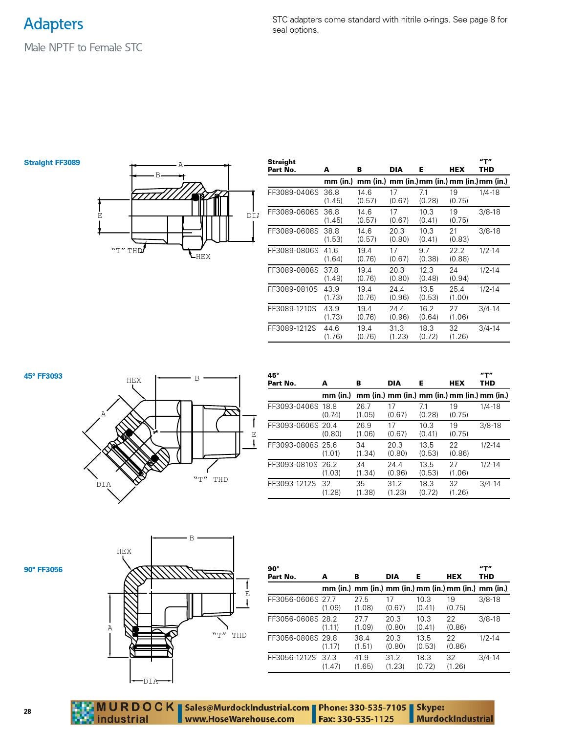 Eaton Snap To Connect Fittings