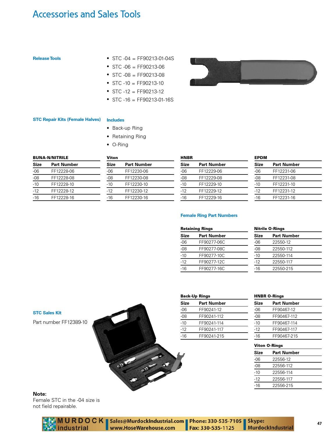 Eaton aeroquip catalog stc connectors snap to connect john deere