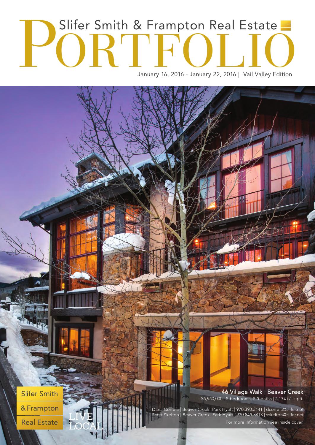The Slifer Smith & Frampton Real Estate Portfolio by Slifer Smith