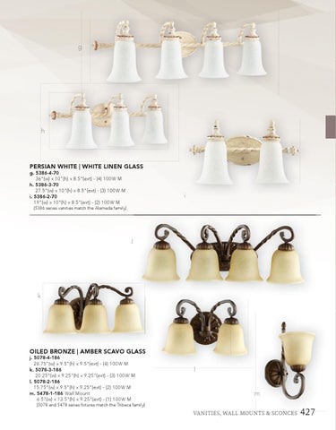 Pinhook Branding LLC 灯饰目录 · Quorum 灯饰 2016 vanities wall sconces 第 21 页