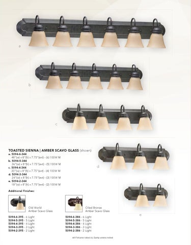 Pinhook Branding LLC 灯饰目录 · Quorum 灯饰 2016 vanities wall sconces 第 4 页