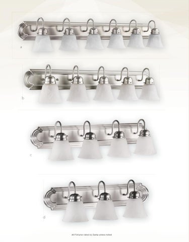Pinhook Branding LLC 灯饰目录 · Quorum 灯饰 2016 vanities wall sconces 第 6 页