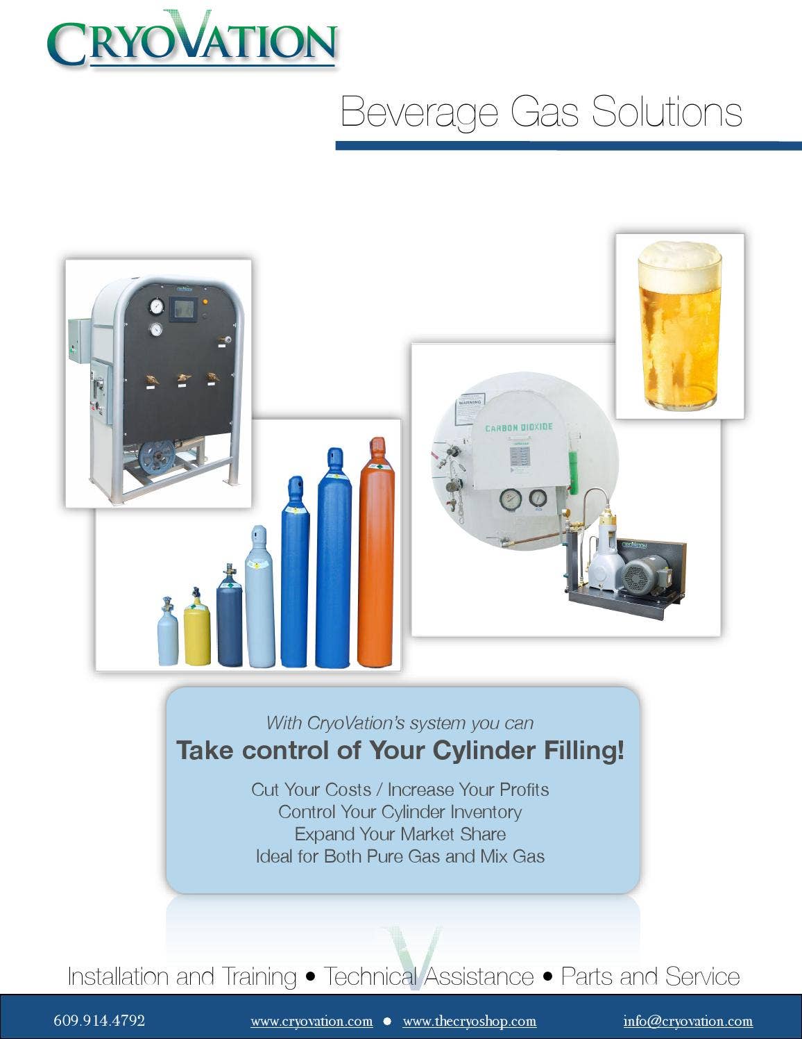 CryoVation Beverage Gas Solutions Catalog by CryoVation Issuu