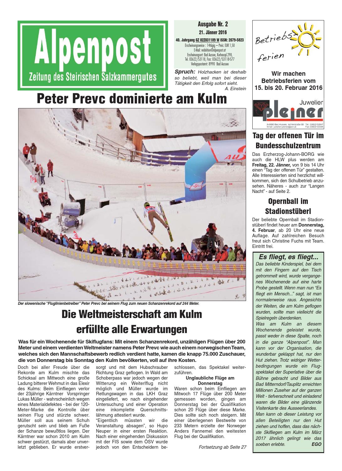 Alpenpost 02 2016 by Alpenpost Redaktion Issuu