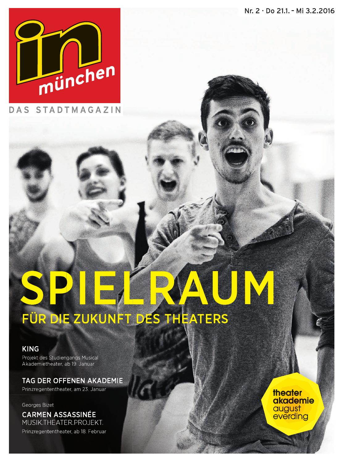 in münchen Ausgabe 02/2016 by IN MÜNCHEN Magazin