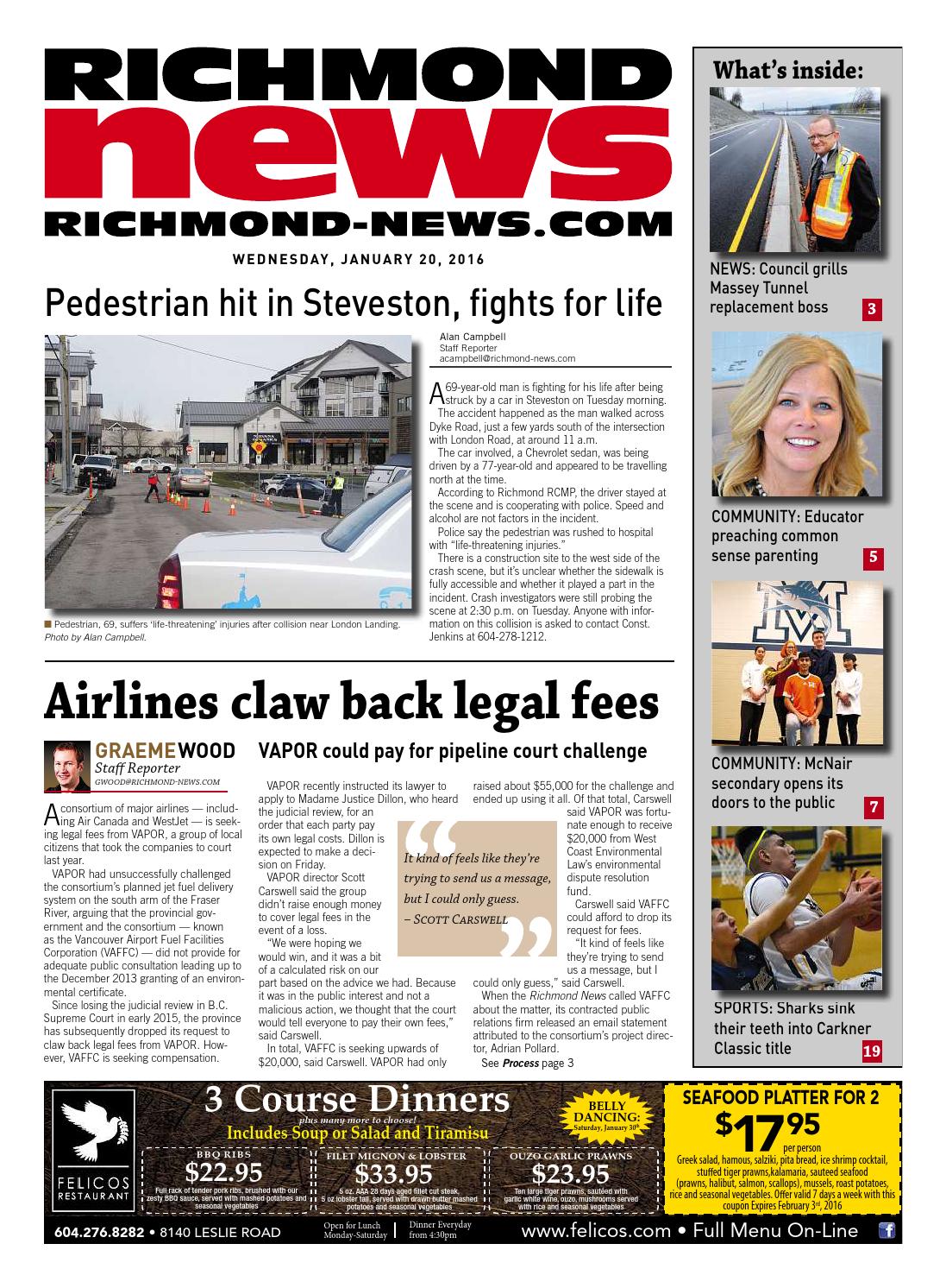 Richmond News January 20 2016 by Richmond News Issuu