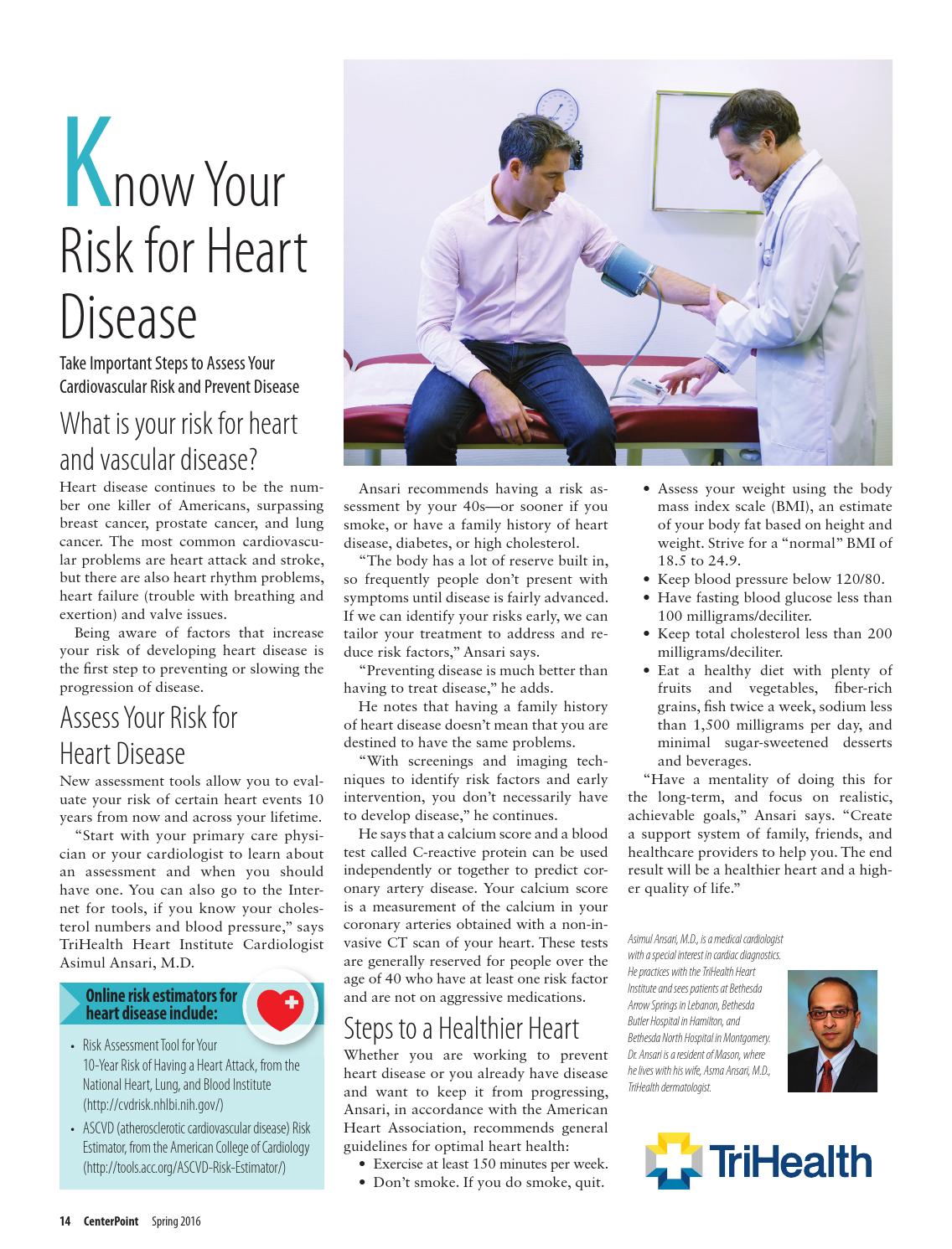 mason and deerfield township centerpoint spring 2016 by trihealth heart institute