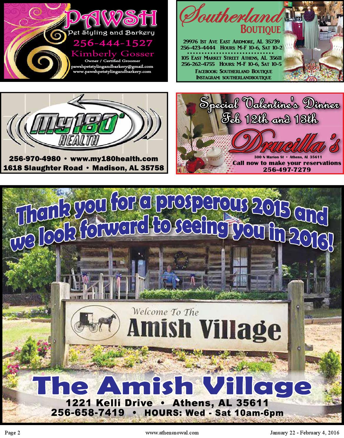 January 22, 2016 shopper by Alabama Biz Finder Issuu