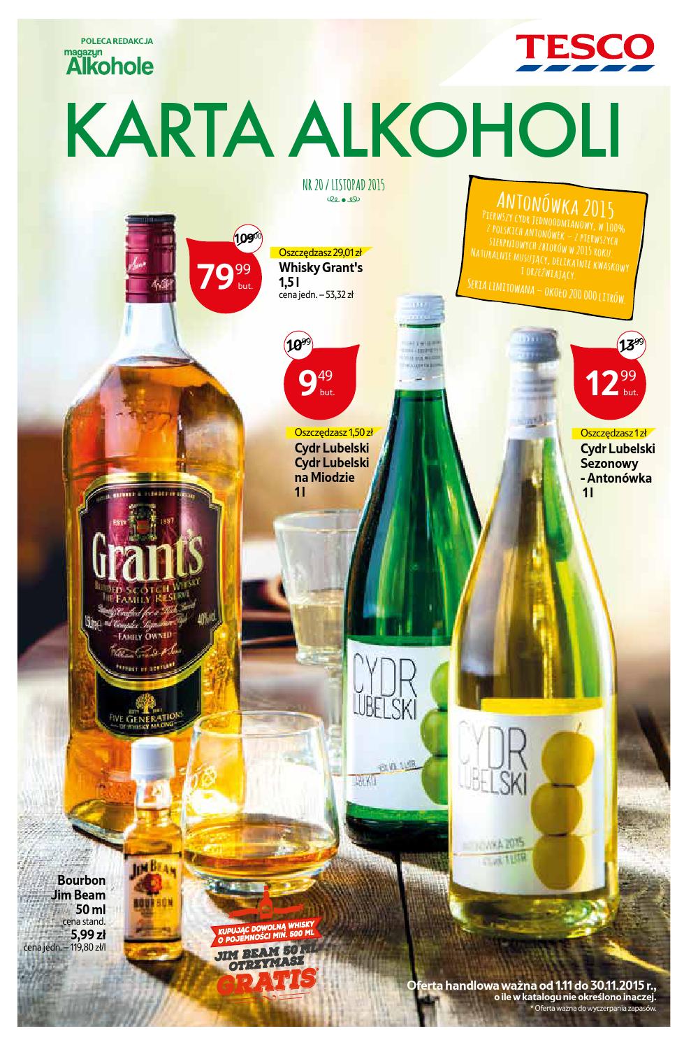 KARTA ALKOHOLI - LISTOPAD 2015 by CMYK DIZAJN - Issuu