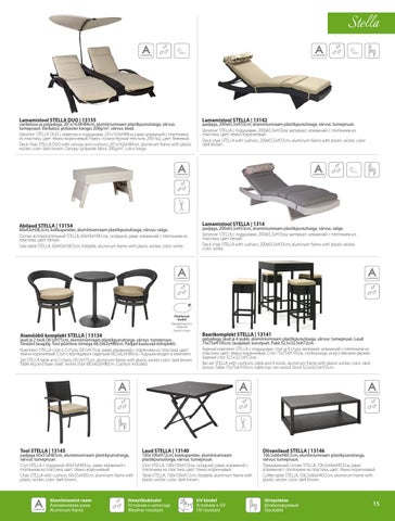 Home4you.ee 家具目录 · HORECA 第 15 页