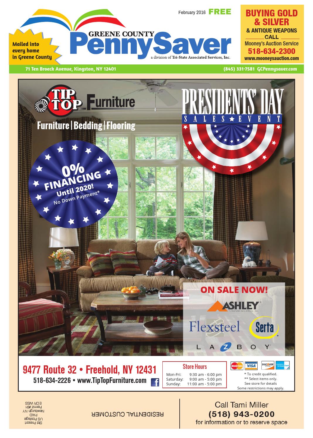 Greene County PennySaver February 2016 by ColorPage Marketing and