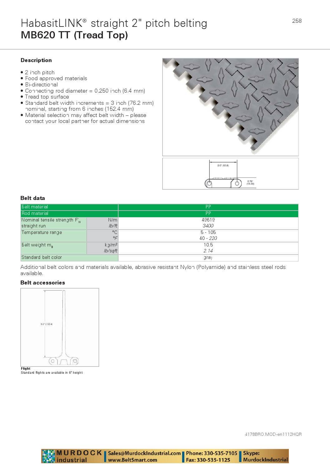 Habasit plastic modular belt product guide catalog habasitlink and