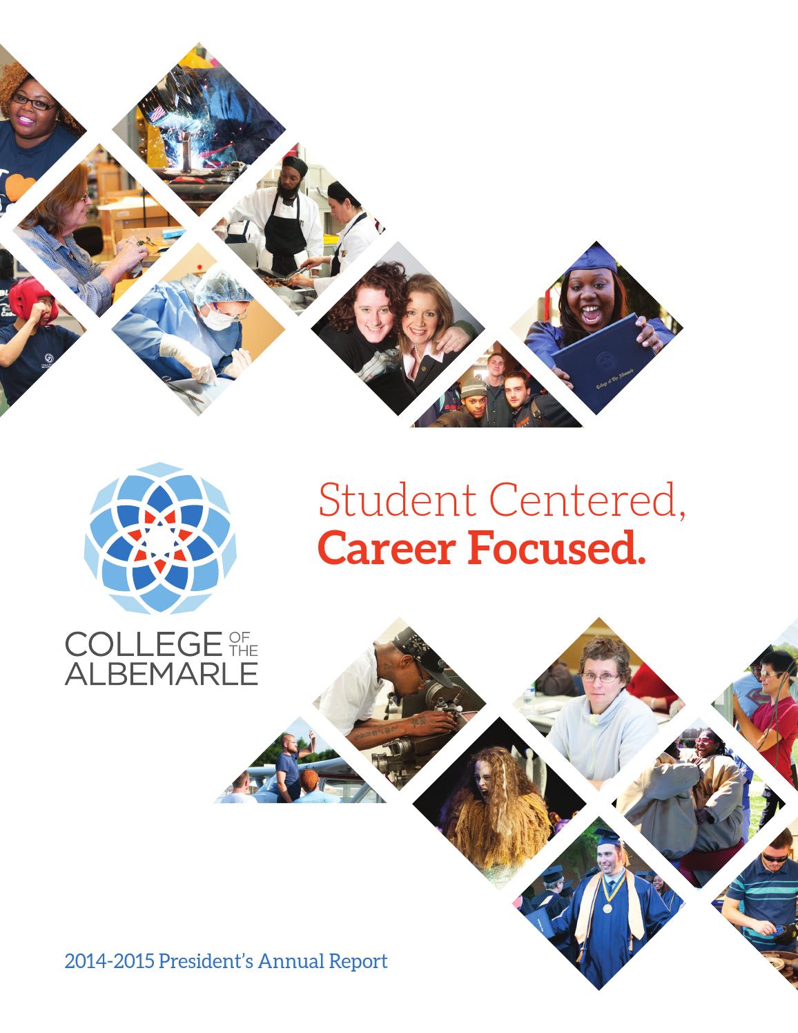 COA 20142015 Annual Report by College of The Albemarle Issuu