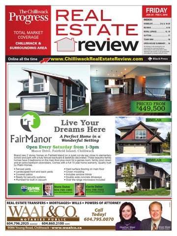 chilliwack progress january 20