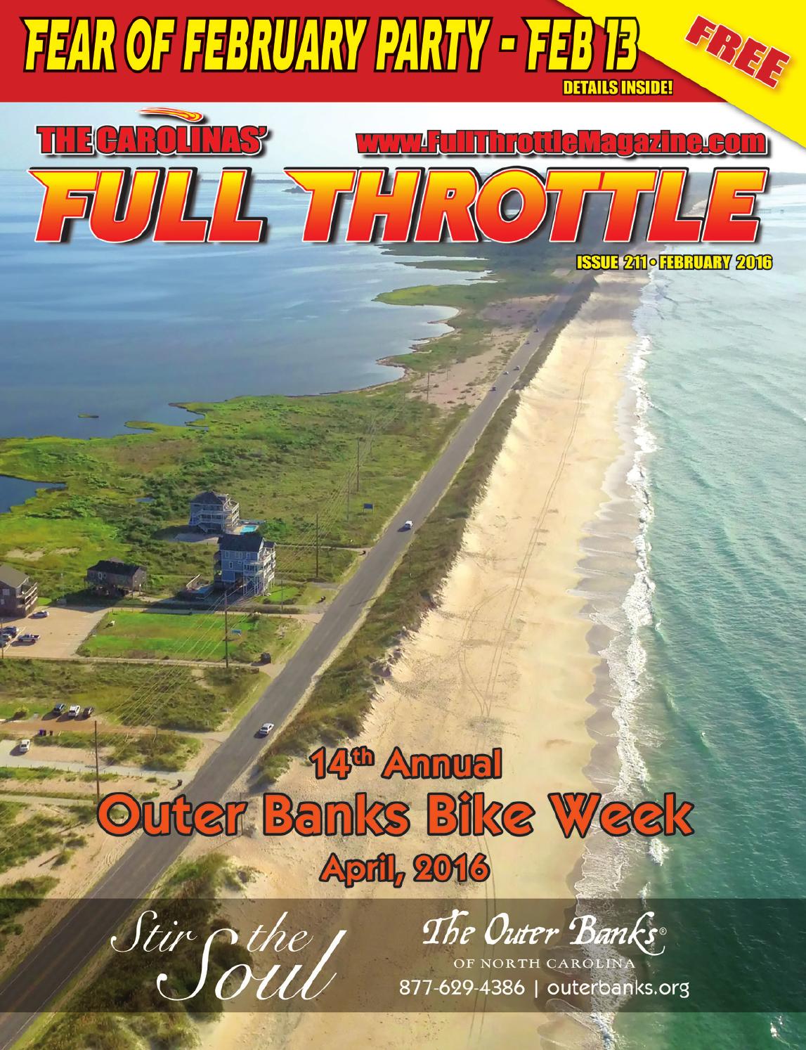 February 2016 - Issue #211 by The Carolinas' Full Throttle Magazine - Issuu