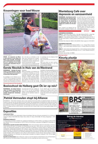 Roosendaalse Bode 31 01 2016 By Uitgeverij De Issuu Page 13