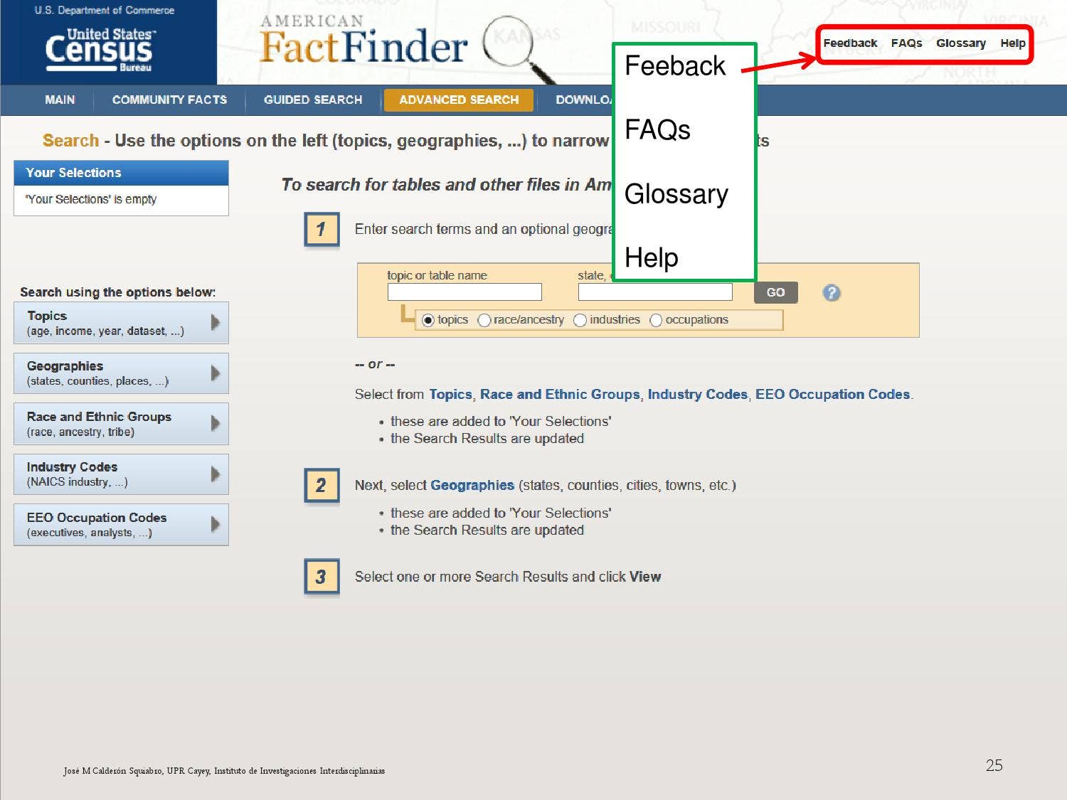 Factfinder Examples 03 jmcs american factfinder aff2 27enero2016 by Instituto de ...