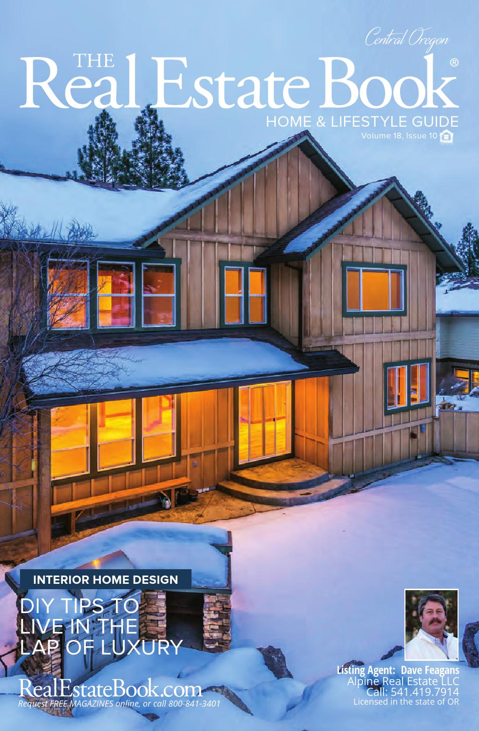 TheReal Estate Book Central Oregon Edition Volume 18 Issue 10 by Central Oregon Real Estate