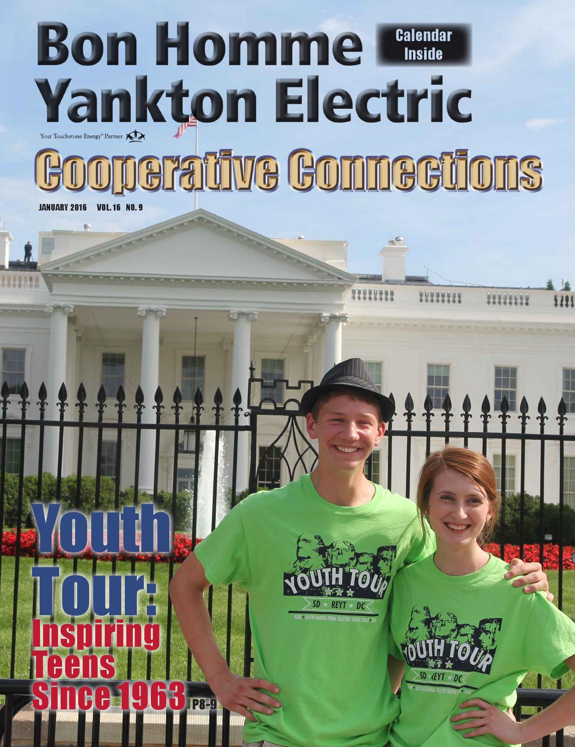 Bon Homme Yankton Electric Cooperative Connections January 2016 by Bon