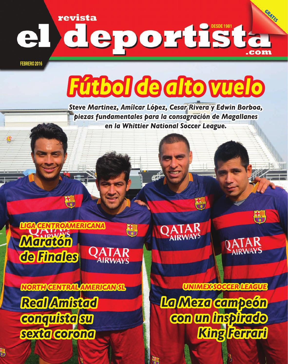 Revista El Deportista Febrero 2016 by el deportista Issuu