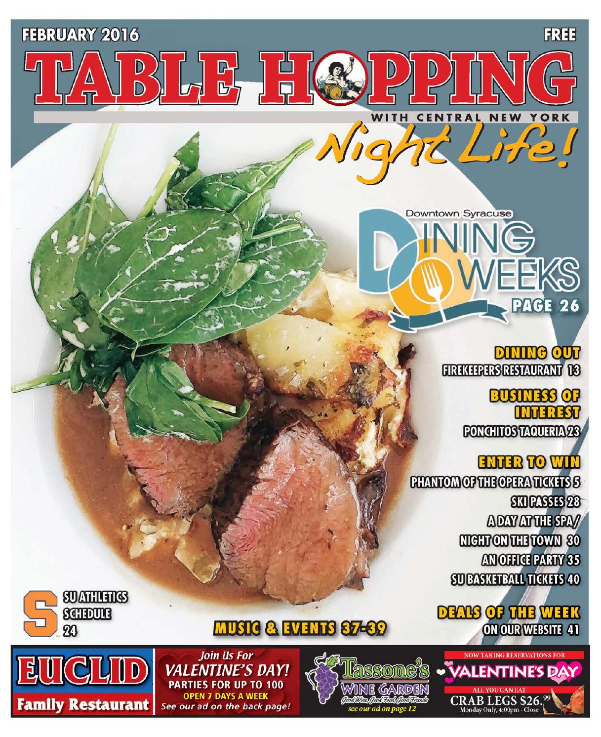Table Hopping February 2016 by Table Hopping Issuu