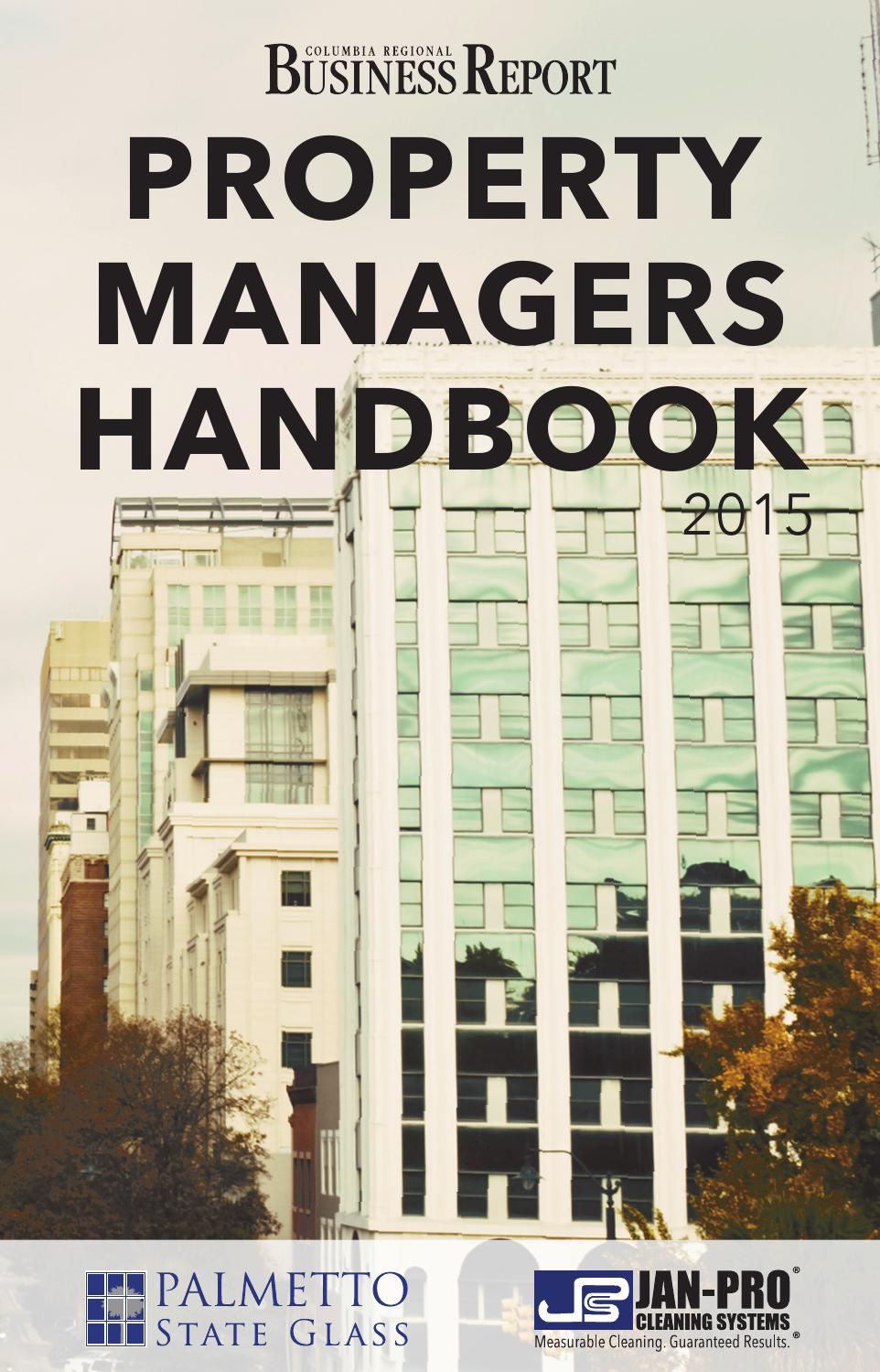 2015 Property Managers Handbook by SC Biz News Issuu